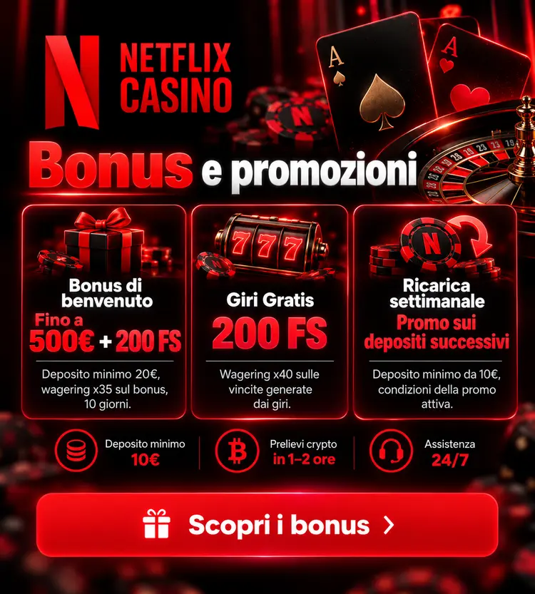 Netflix Casino Bonus